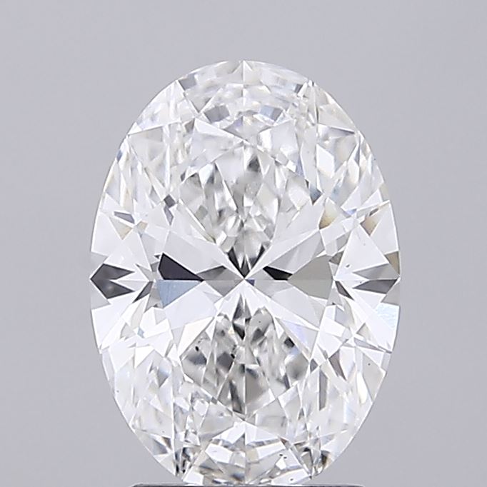 2.18ct Oval F VS1 Lab Grown Diamond