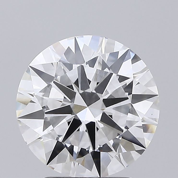 2.9ct Round F VS2 Lab Grown Diamond