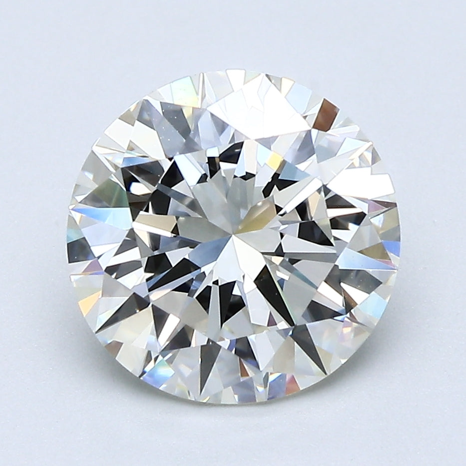 3ct Round J VS1 Natural Diamond