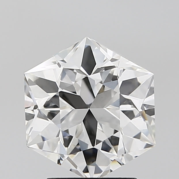 2.7ct Hexagonal F VS1 Lab Grown Diamond