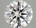 3.72ct Round F VS2 Lab Grown Diamond
