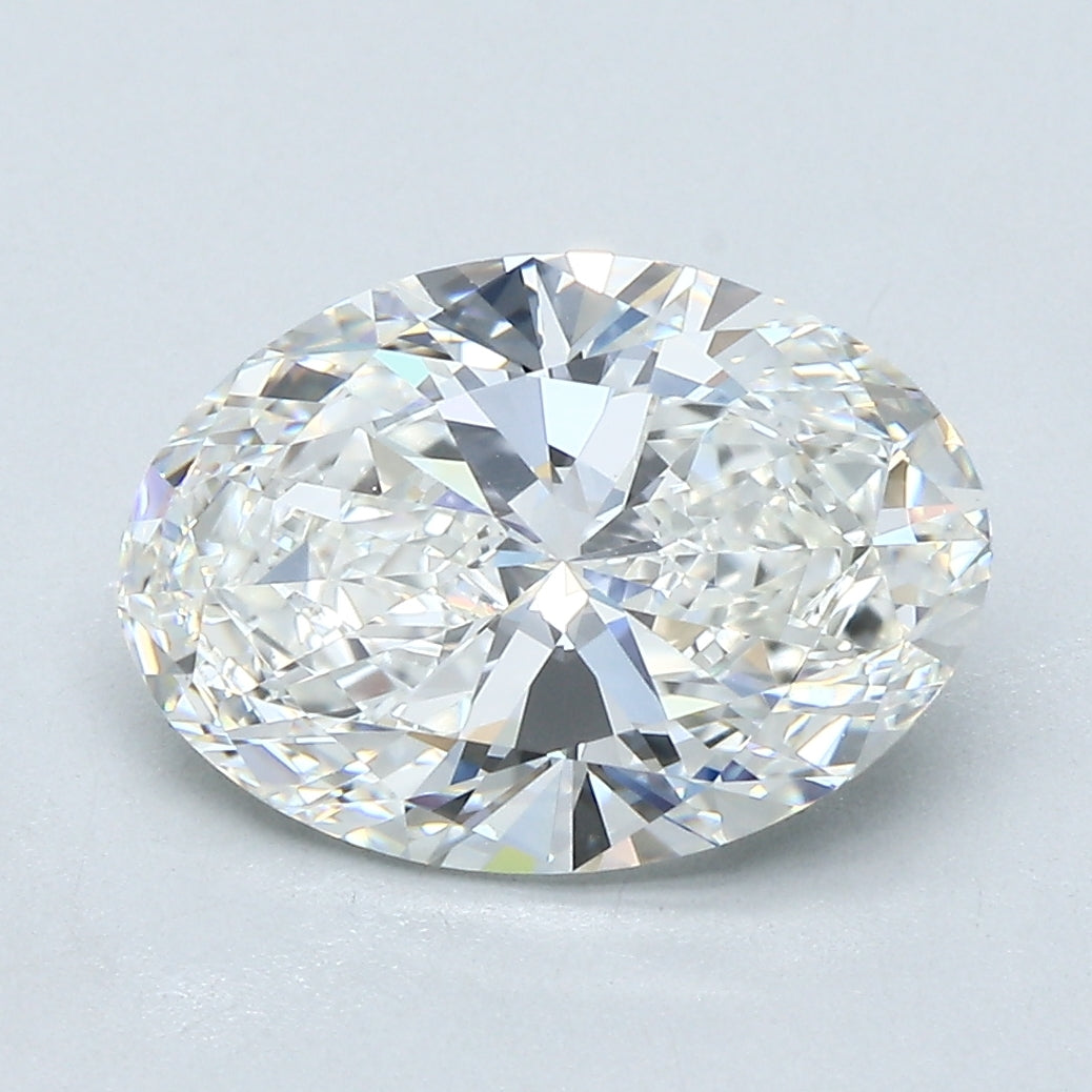 3.01ct Oval H VVS2 Natural Diamond