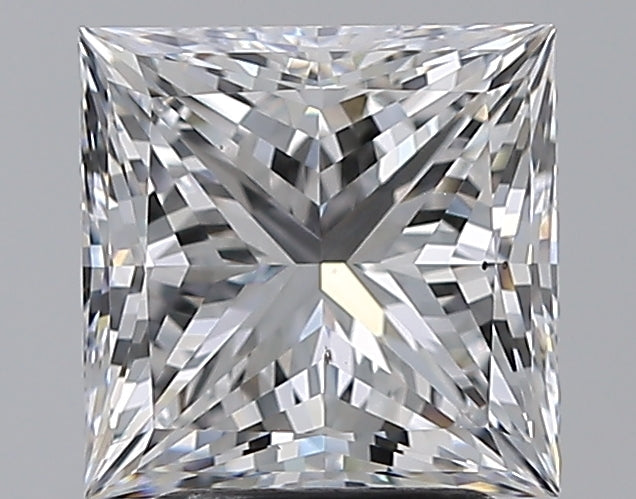 3.01ct Princess E SI1 Natural Diamond