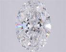 1.08ct Oval E VVS1 Lab Grown Diamond