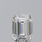 1.7ct Emerald E VS1 Natural Diamond