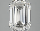2.9ct Emerald F VVS2 Lab Grown Diamond