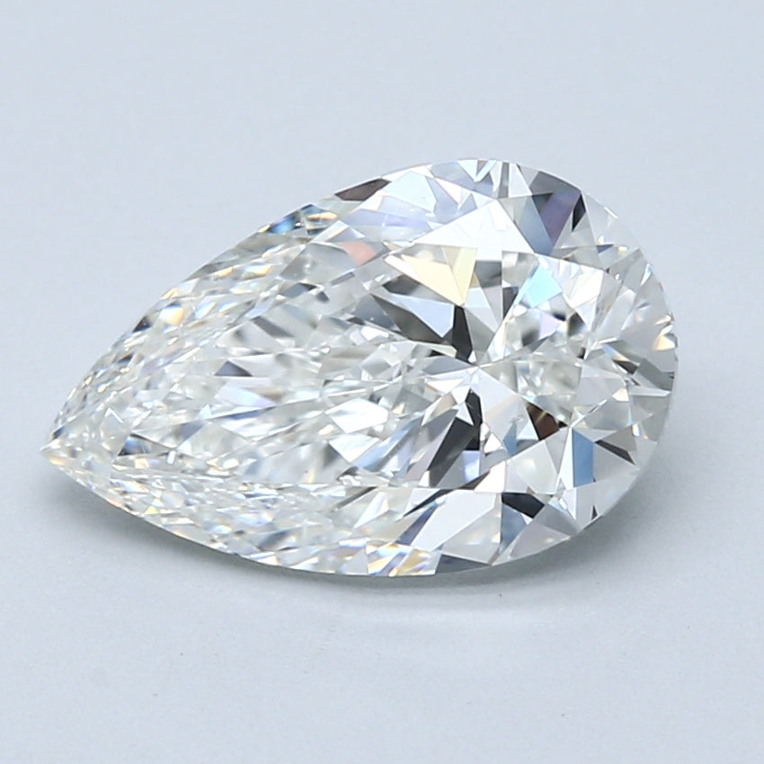 3.02ct Pear G SI1 Natural Diamond