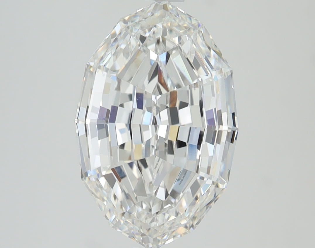 3.02ct Oval Step Cut E VVS2 Lab Grown Diamond