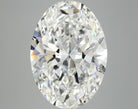 9.21ct Oval F VVS2 Lab Grown Diamond