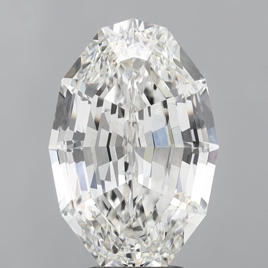 5.1ct Step Oval G VS1 Lab Grown Diamond