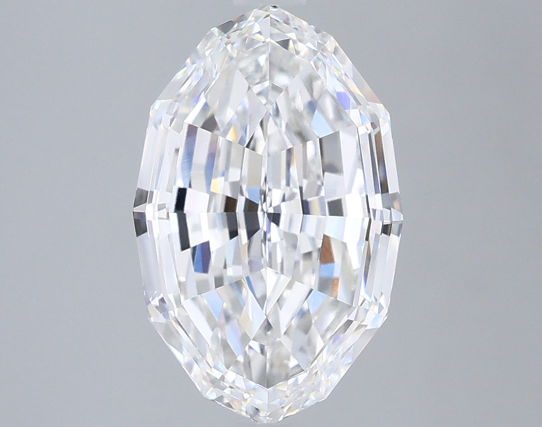 3.54ct Oval Step Cut E VVS2 Lab Grown Diamond