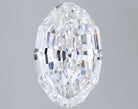 3.54ct Oval Step Cut E VVS2 Lab Grown Diamond