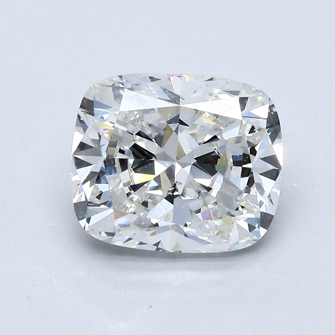 3.36ct Cushion Brilliant F I1 Natural Diamond