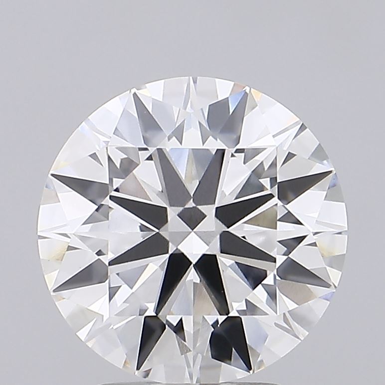 3.21ct Round F VVS2 Lab Grown Diamond