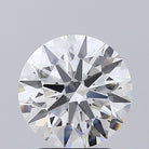 2.43ct Round F VVS2 Lab Grown Diamond