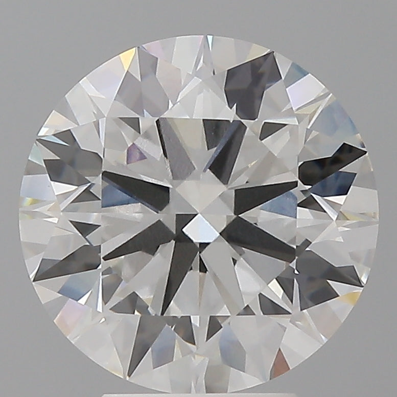 4.57ct Round F VVS2 Lab Grown Diamond