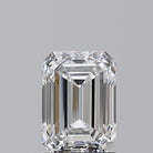 1.7ct Emerald D VVS2 Natural Diamond