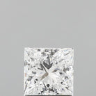 1.06ct Princess D IF Lab Grown Diamond