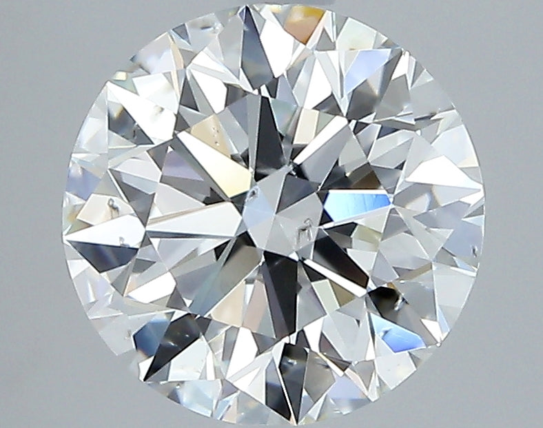 2.5ct Round H SI2 Natural Diamond