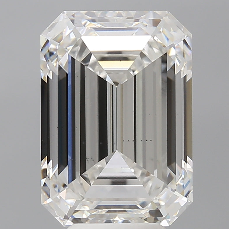 7.05ct Emerald E VS2 Lab Grown Diamond