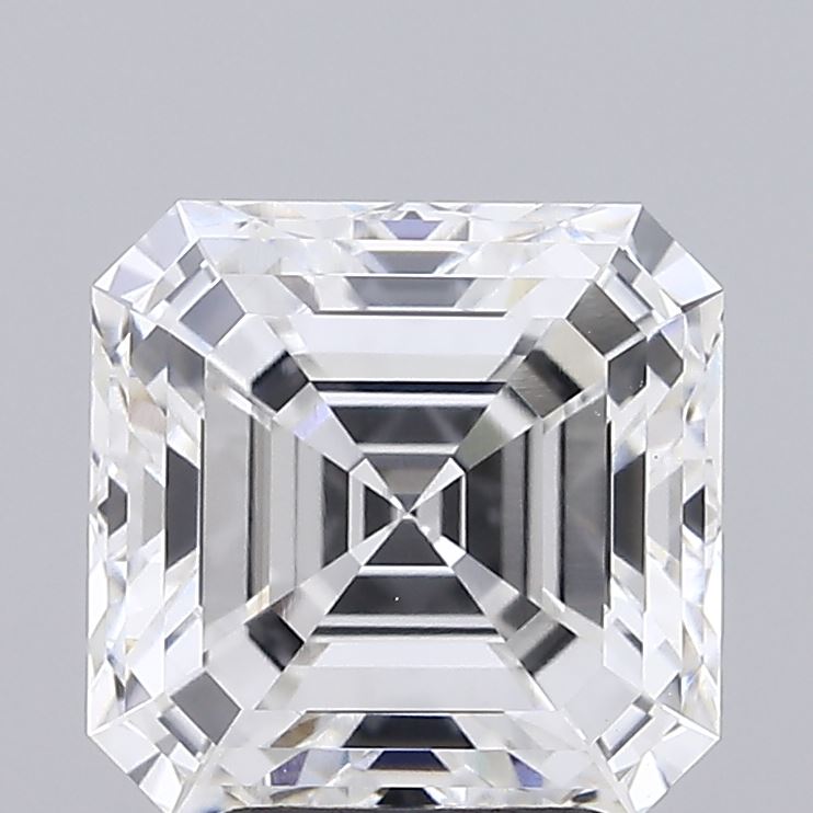 3.66ct Asscher E VVS2 Lab Grown Diamond
