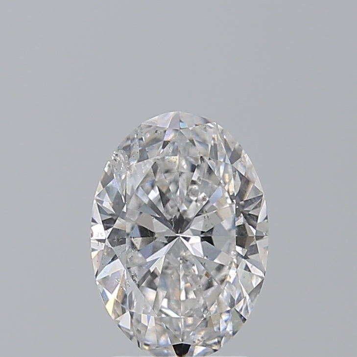 2ct Oval D SI2 Natural Diamond