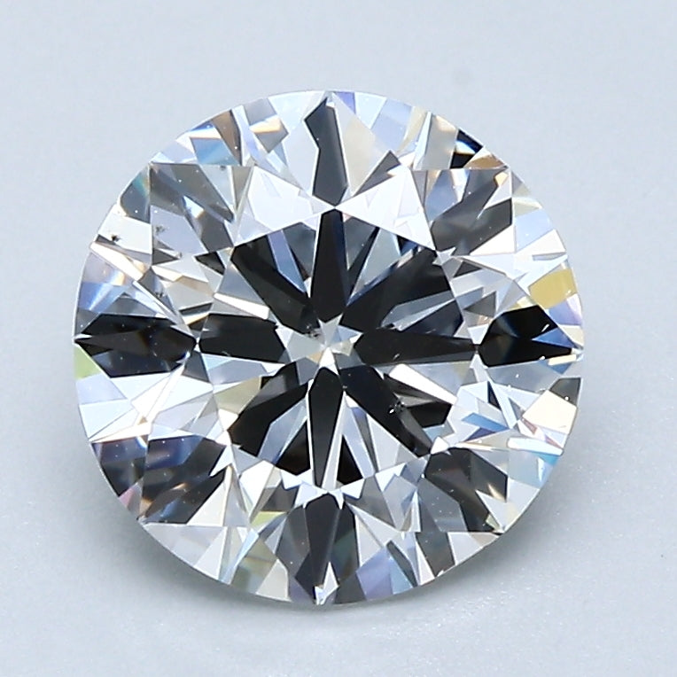 2ct Round E VS2 Natural Diamond