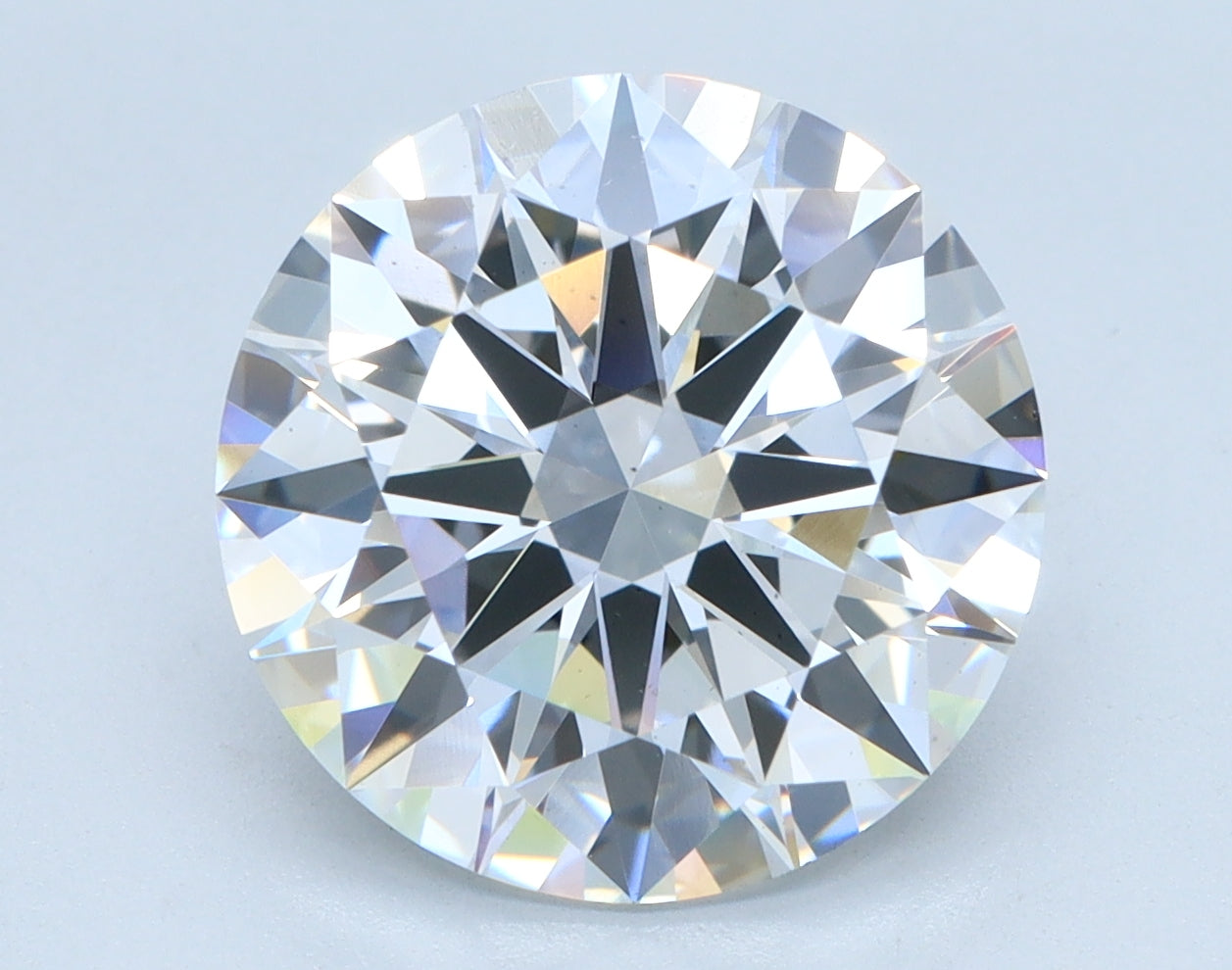 4.21ct Round D VS2 Lab Grown Diamond
