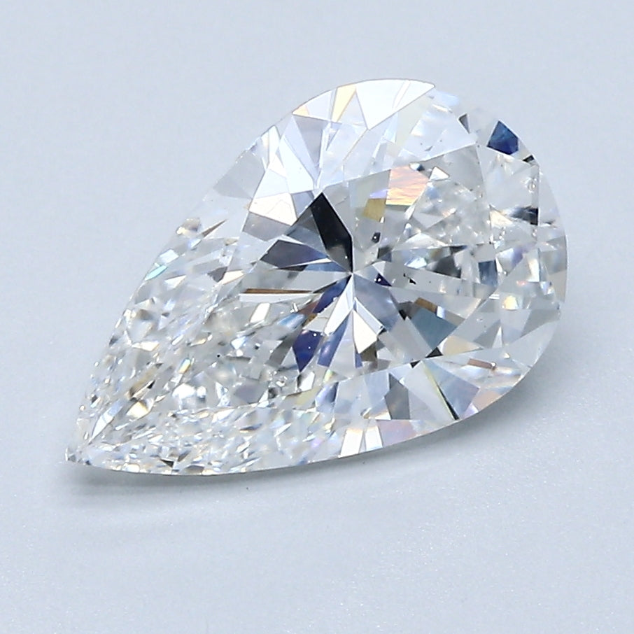 2.01ct Pear D SI1 Natural Diamond