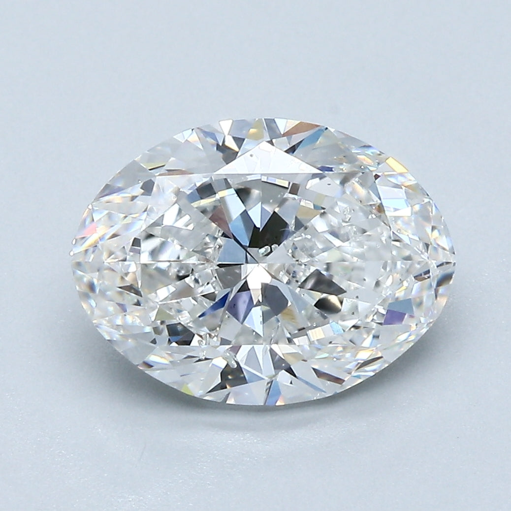 3.01ct Oval F SI2 Natural Diamond