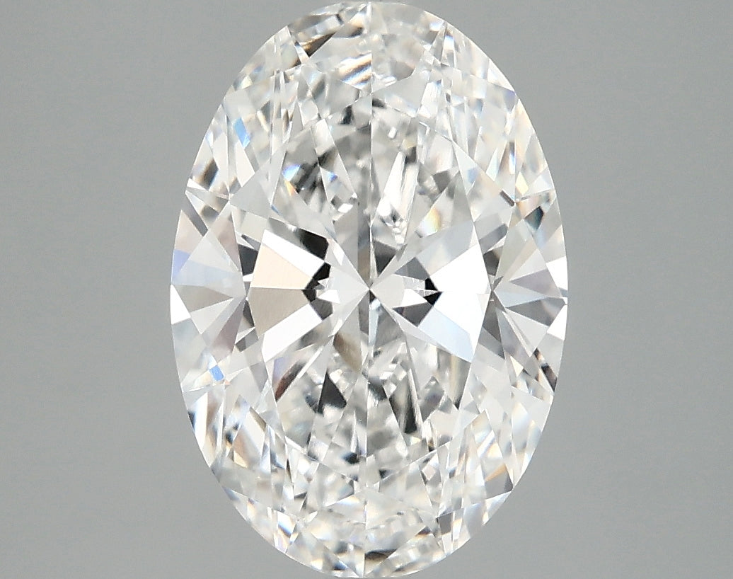 3.37ct Oval E VVS2 Lab Grown Diamond