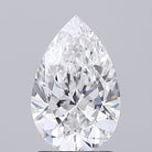 1.43ct Pear D VS2 Lab Grown Diamond