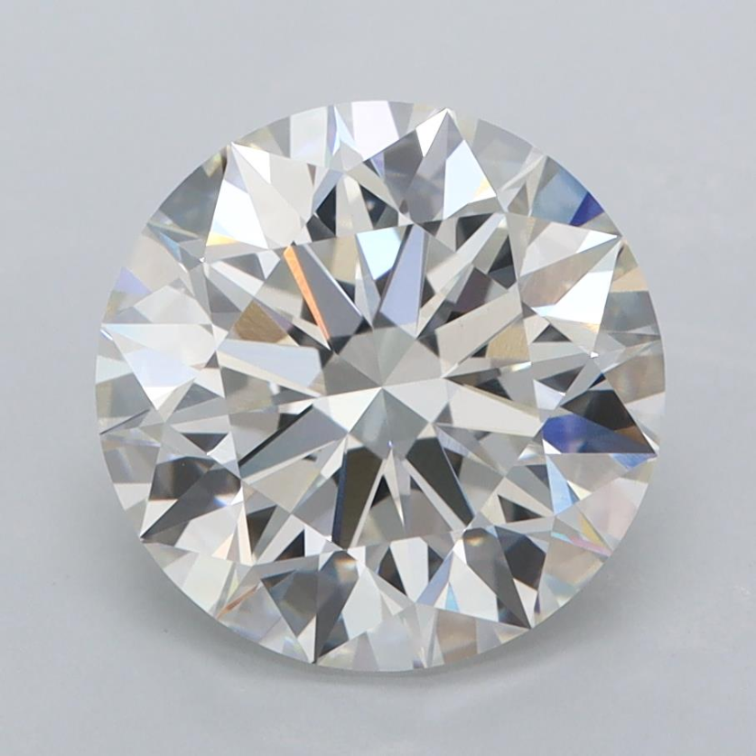 3.07ct Round D VVS1 Lab Grown Diamond