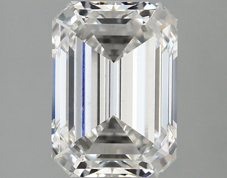 2.7ct Emerald E VS2 Lab Grown Diamond