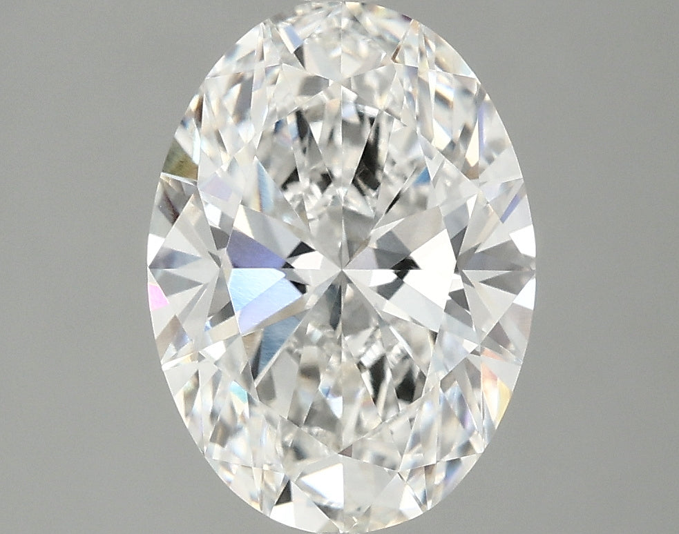 3.07ct Oval F VVS2 Lab Grown Diamond