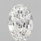 3.36ct Oval Polygon Step Cut E VS1 Lab Grown Diamond