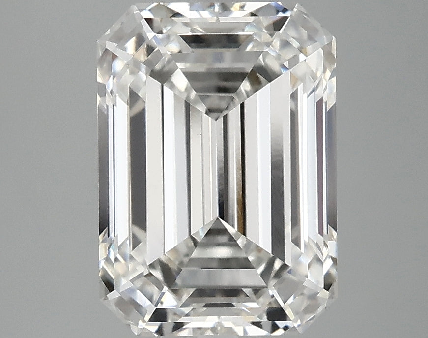 3.48ct Emerald F VVS2 Lab Grown Diamond
