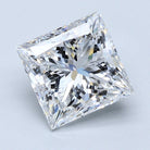 3.51ct Princess D SI2 Natural Diamond