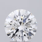 2.13ct Round E VVS2 Lab Grown Diamond