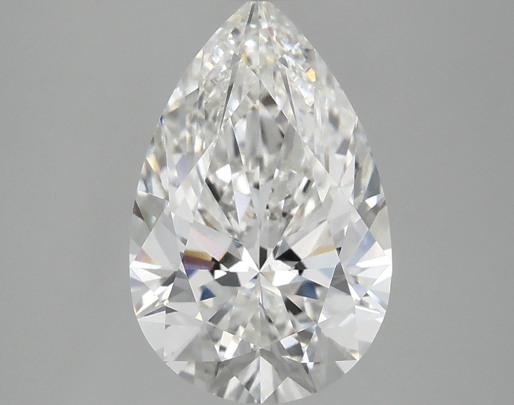 2.93ct Pear F VVS2 Lab Grown Diamond