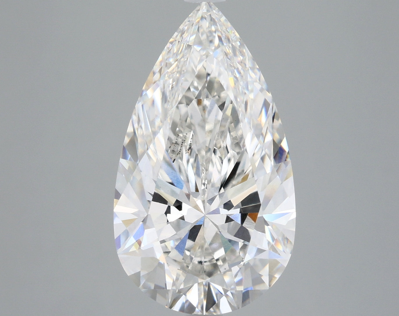 4.87ct Pear F VS1 Lab Grown Diamond
