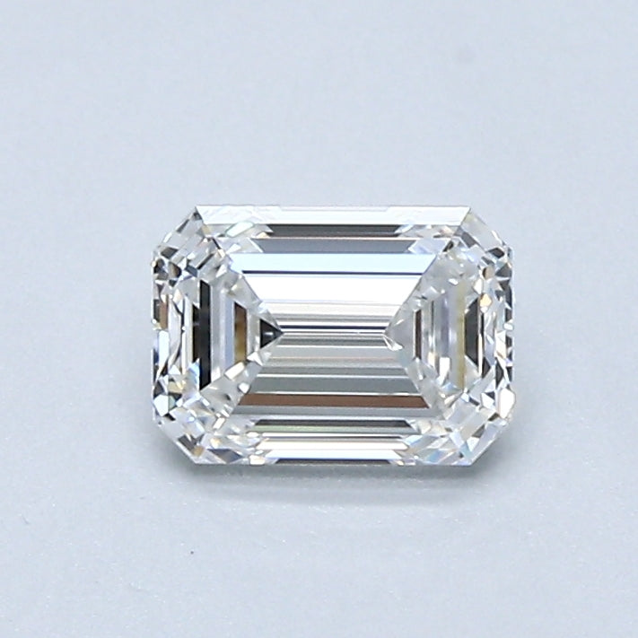 0.61ct Emerald F VVS1 Natural Diamond