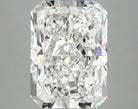 3.47ct Radiant F VVS2 Lab Grown Diamond