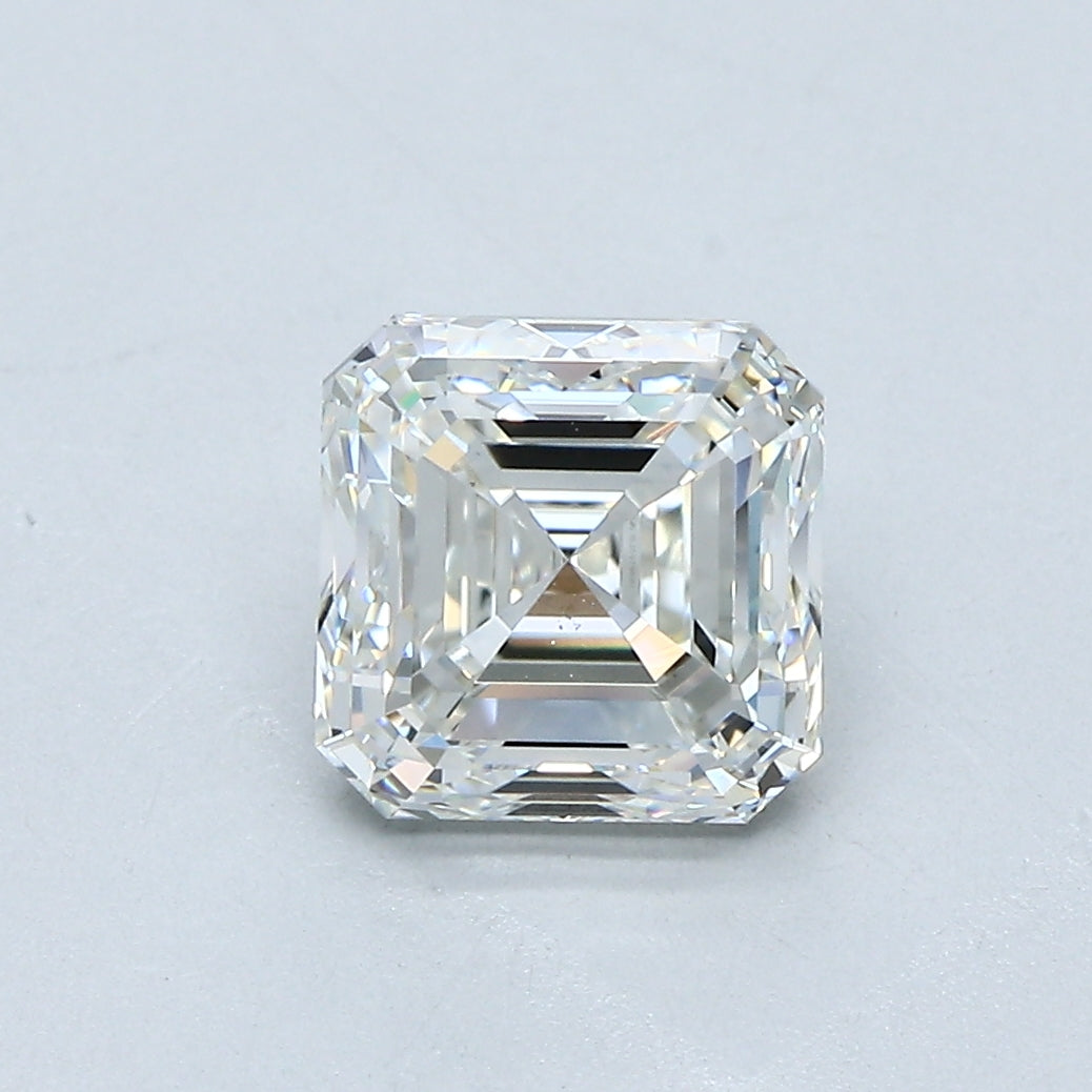 2.01ct Asscher H VS2 Natural Diamond