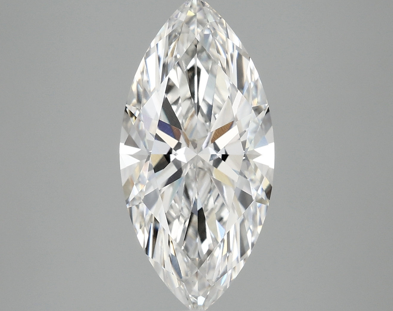 3.16ct Marquise F VVS2 Lab Grown Diamond