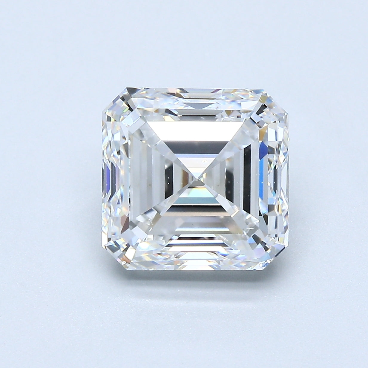 4.01ct Asscher F VS2 Natural Diamond