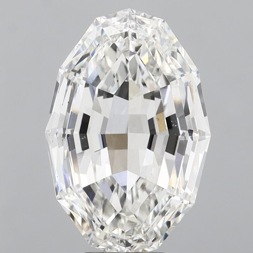 8.28ct Step Oval G VS1 Lab Grown Diamond