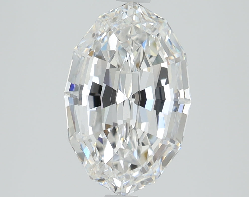 2.5ct Oval Step Cut D VS1 Lab Grown Diamond