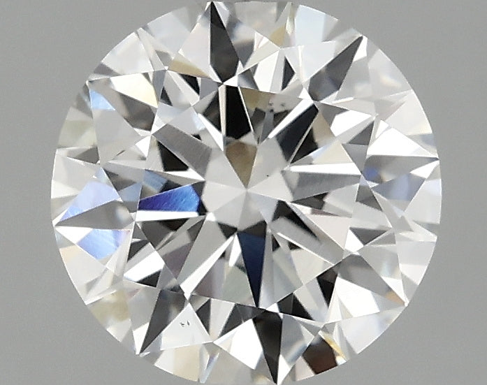 2ct Round F VS1 Lab Grown Diamond