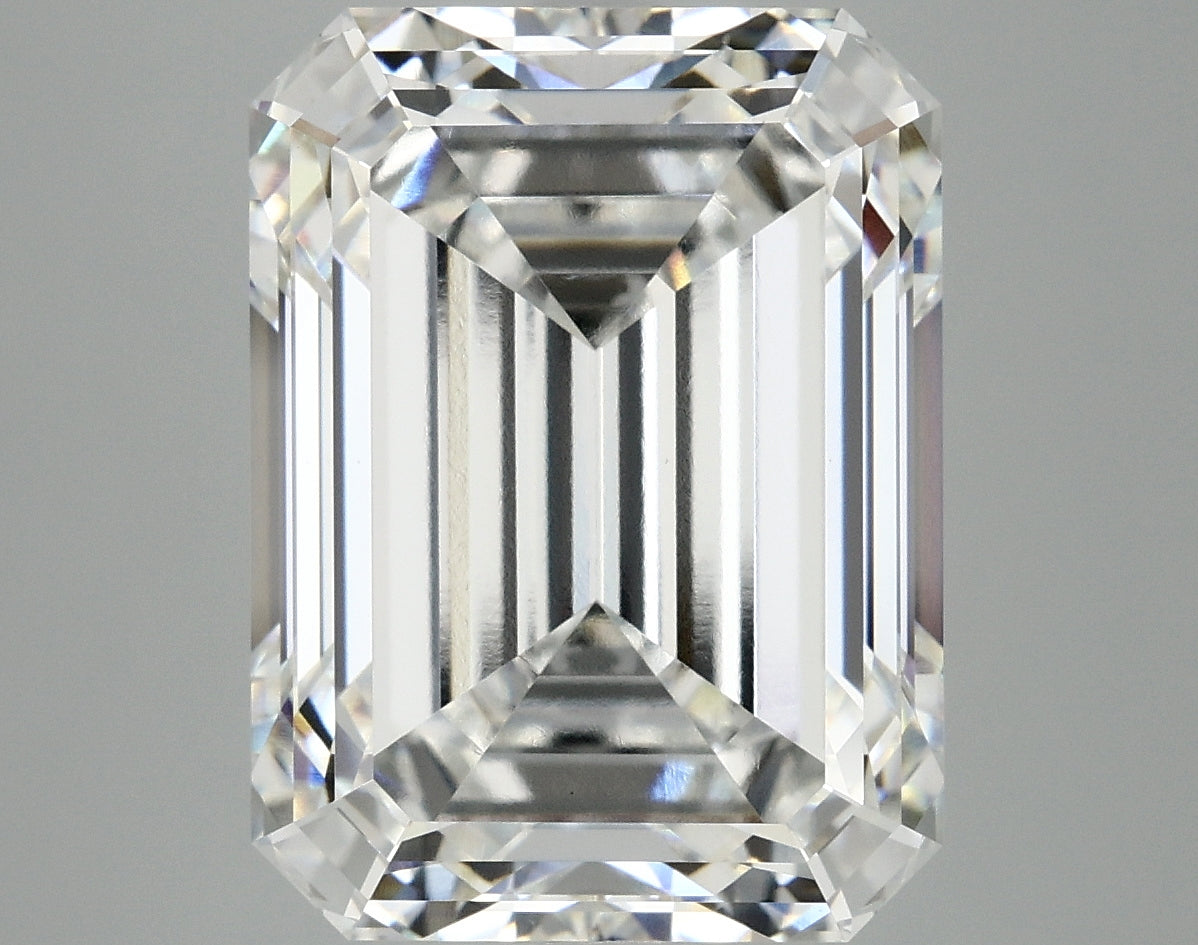 10.1ct Emerald F VVS2 Lab Grown Diamond